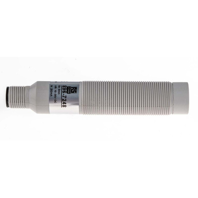 RS PRO Capacitive Barrel-Style Proximity Sensor, M18 x 1, 8 mm Detection, PNP Output, 10 → 30 V dc, IP67