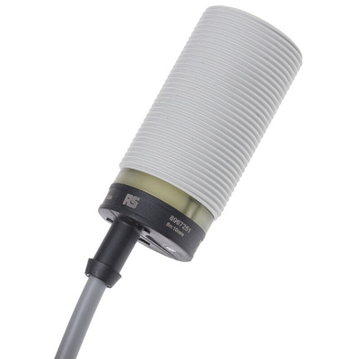 RS PRO Capacitive Barrel-Style Proximity Sensor, M30 x 1.5, 10 mm Detection, PNP Output, 10 → 30 V dc, IP67