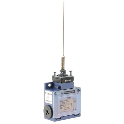 Telemecanique Sensors OsiSense XC Series Coil Spring Limit Switch, NO/NC, IP66, DP, Zinc Alloy Housing, 240V ac Max,