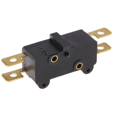 Crouzet Plunger Limit Switch, NO/NC, SPDT, Polyamide Housing, 250V ac Max, 17.5A Max