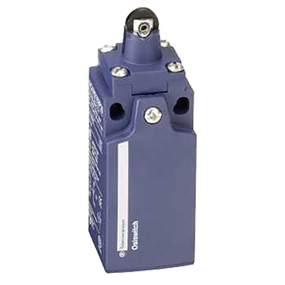 Telemecanique Sensors OsiSense XC Series Roller Plunger Limit Switch, NO/NC, IP65, DP, Plastic Housing, 240V ac Max,