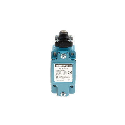 Honeywell GLA Series Plunger Limit Switch, NO/NC, IP67, SPDT, Die Cast Zinc Housing, 600V ac Max, 6A Max