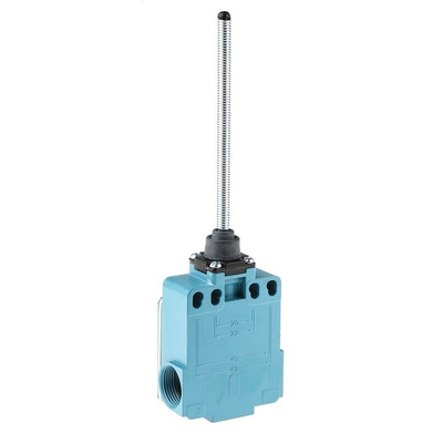 Honeywell GLE Series Coil Spring Limit Switch, NO/NC, IP66, SPDT, Die Cast Zinc Housing, 300V ac Max, 6A Max