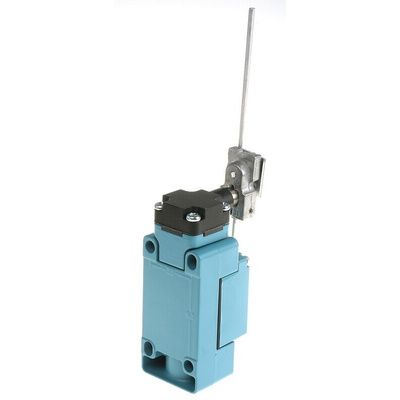 Honeywell GLB Series Rod Limit Switch, NO/NC, IP67, SPDT, Die Cast Zinc Housing, 600V ac Max, 10A Max