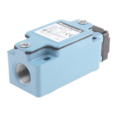 Honeywell GLA Series Plunger Limit Switch, 2NO/2NC, IP67, DPDT, Die Cast Zinc Housing, 600V ac Max, 10A Max