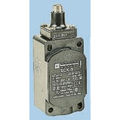 Telemecanique Sensors OsiSense XC Series Plunger Limit Switch, NO/NC, IP65, DP, Plastic Housing, 240V ac Max, 3A Max