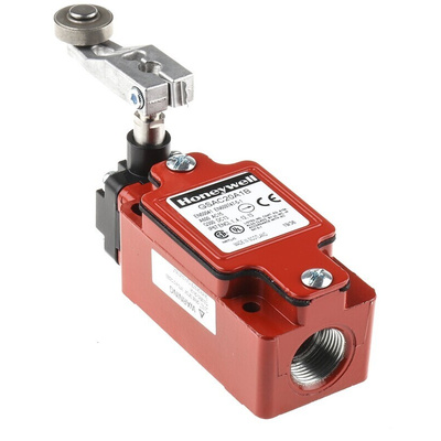 Honeywell GSA Series Roller Limit Switch, 2NO/2NC, IP67, 4P, Metal Housing, 600V ac Max