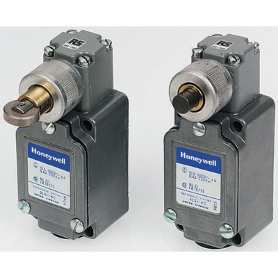 Honeywell Plunger Limit Switch, NO/NC, IP67, SPDT, Die Cast Zinc Housing, 480V ac Max, 10A Max