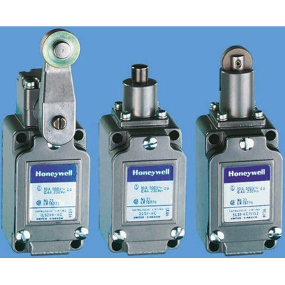Honeywell Plunger Limit Switch, IP67, 480V ac Max, 10A Max