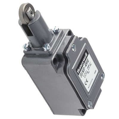 Honeywell LS Series Plunger Limit Switch, IP67, SPDT, Die Cast Zinc Housing, 480V ac Max, 10A Max
