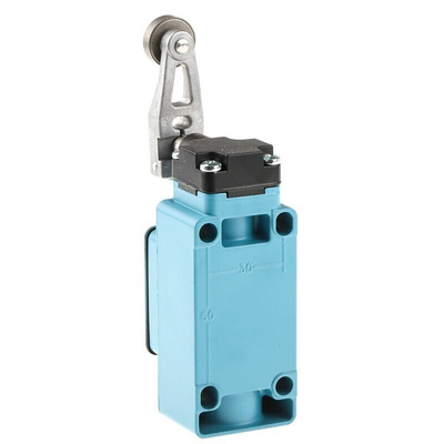 Honeywell GLA Series Roller Lever Limit Switch, NO/NC, IP67, SPDT, Die Cast Zinc Housing, 600V ac Max, 6A Max