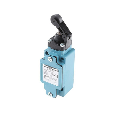 Honeywell GLA Series Roller Lever Limit Switch, NO/NC, IP67, SPDT, Die Cast Zinc Housing, 600V ac Max, 6A Max