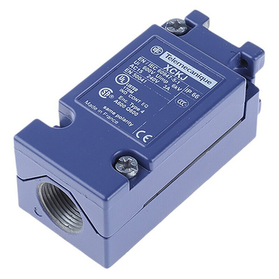 Telemecanique Sensors OsiSense XC Series Limit Switch, NO/NC, IP65, SP, Metal Housing, 240V ac Max, 10A Max
