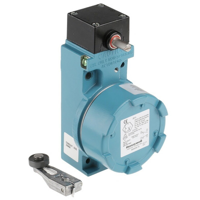 Honeywell BX Series Roller Lever Limit Switch, NO/NC, IP67, SPDT, Aluminium Housing, 600V ac Max, 10A Max