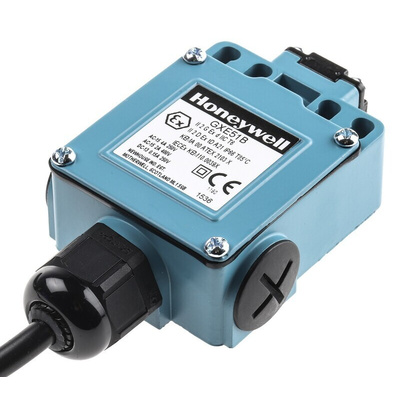 Honeywell GXE Series Plunger Limit Switch, NO/NC, IP67, SPDT, Die Cast Zinc Housing, 240V ac Max, 4A Max
