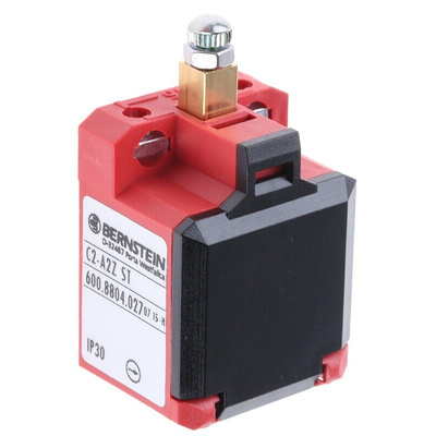 Bernstein AG C2 Series Plunger Interlock Switch, 2NC, IP20, Glass Reinforced Plastic (GRP) Housing