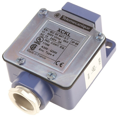 Telemecanique Sensors OsiSense XC Series Limit Switch, NO/NC, IP65, DP, Metal Housing, 240V ac Max, 10A Max