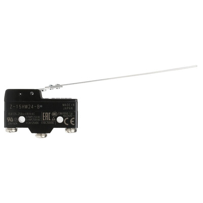 Omron Lever Limit Switch, NO/NC, IP00, SPDT, 500V ac Max, 15A Max