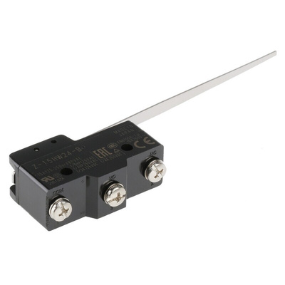 Omron Lever Limit Switch, NO/NC, IP00, SPDT, 500V ac Max, 15A Max