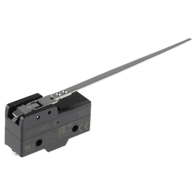 Omron Lever Limit Switch, NO/NC, IP00, SPDT, 500V ac Max, 15A Max