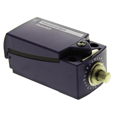 Telemecanique Sensors OsiSense XC Series Plunger Limit Switch, NO/NC, DP, Zinc Alloy Housing, 240V ac Max, 3A Max