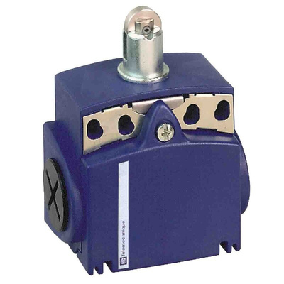 Telemecanique Sensors OsiSense XC Series Plunger Limit Switch, NO/NC, IP66, IP67, DP, Plastic Housing, 240V ac Max, 10A