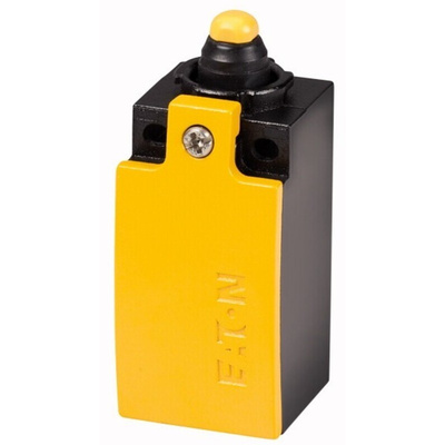 Eaton Series Plunger Limit Switch, NO/NC, IP66, IP67, Metal Housing, 415V ac Max, 6A Max