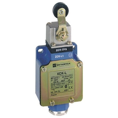 Telemecanique Sensors OsiSense XC Series Plunger Limit Switch, NO/NC, IP66, SPDT, Zinc Alloy Housing, 240V ac Max, 10A