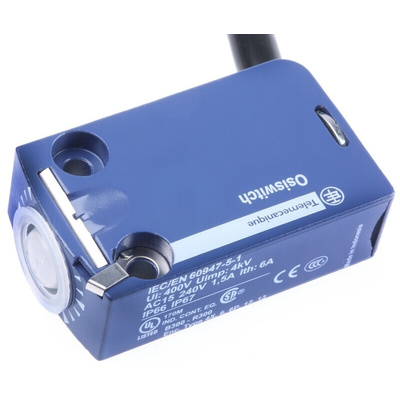 Telemecanique Sensors OsiSense XC Series Limit Switch, NO/NC, DP, Zinc Alloy Housing, 240V ac Max, 1.5A Max