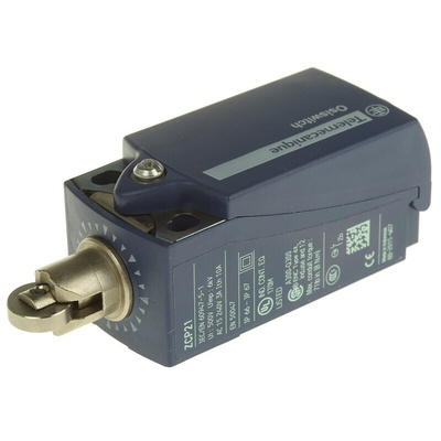 Telemecanique Sensors OsiSense XC Series Plunger Limit Switch, NO/NC, IP66, IP67, DP, Plastic Housing, 240V ac Max, 10A