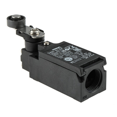 Omron D4N Series Roller Lever Interlock Switch, NO/NC, DPST