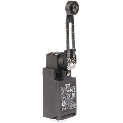 Omron D4N Series Roller Lever Interlock Switch, NO/NC, DPST