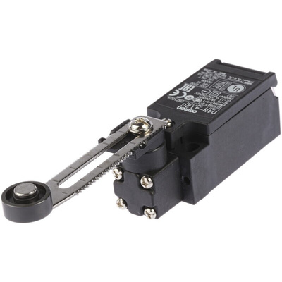 Omron D4N Series Roller Lever Interlock Switch, NO/NC, DPST