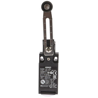Omron D4N Series Roller Lever Interlock Switch, NO/NC, DPST