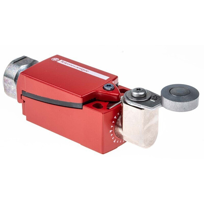 Telemecanique Sensors XCSD Series Roller Lever Interlock Switch, 2NC/1NO, 3P, Metal Housing
