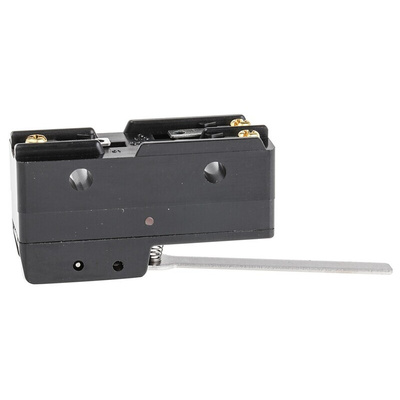 Omron Lever Limit Switch, NO/NC, IP00, SPDT, Thermosetting Resin Housing, 500V ac Max, 15A Max