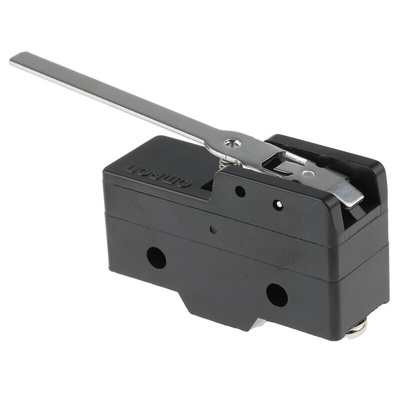 Omron Z Series Lever Limit Switch, NO/NC, IP00, SPDT, Thermosetting Resin Housing, 500V ac Max, 15A Max