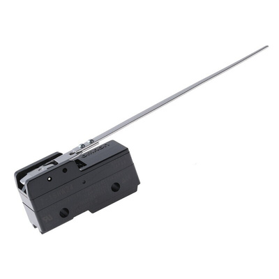 Omron Lever Limit Switch, NO/NC, IP00, SPDT, Thermosetting Resin Housing, 500V ac Max, 15A Max