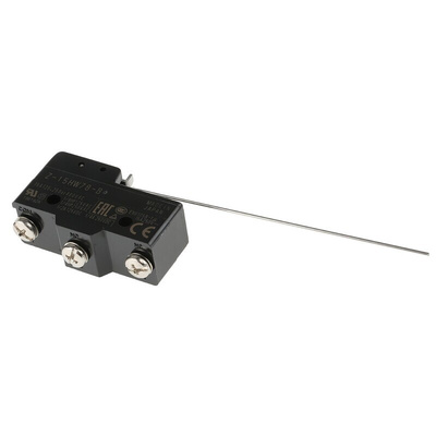 Omron Lever Limit Switch, NO/NC, IP00, SPDT, Thermosetting Resin Housing, 250V ac Max, 15A Max