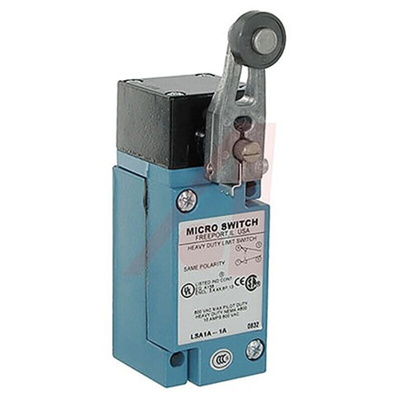 Honeywell HDLS Series Roller Lever Limit Switch, NO/NC, IP65, IP66, IP67, SPDT, Die Cast Zinc Housing, 600V ac Max, 10A
