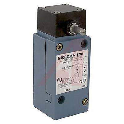 Honeywell HDLS Series Limit Switch, 2NO/2NC, IP65, IP66, IP67, DPDT, Die Cast Zinc Housing, 600V ac Max, 10A Max