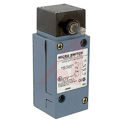 Honeywell HDLS Series Limit Switch, 2NO/2NC, IP65, IP66, IP67, DPDT, Die Cast Zinc Housing, 600V ac Max, 10A Max