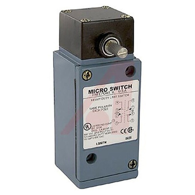 Honeywell HDLS Series Limit Switch, 2NO/2NC, IP65, IP66, IP67, DPDT, Die Cast Zinc Housing, 600V ac Max, 10A Max