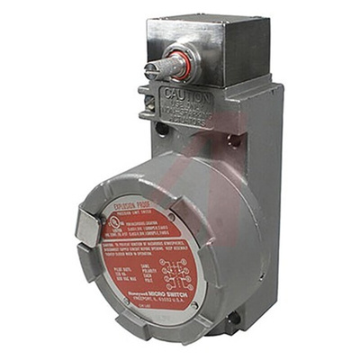 Honeywell Limit Switch, 2NO/2NC, IP67, DPDT, Stainless Steel Housing, 600V ac Max, 10A Max