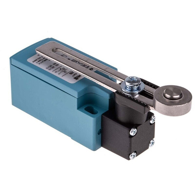 Honeywell GLL Series Adjustable Roller Lever Limit Switch, NO/NC, IP66, SPDT, Plastic Housing, 300V ac Max, 10A Max