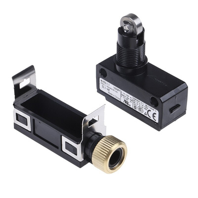 Honeywell SL1 Series Roller Plunger Limit Switch, NO/NC, IP67, SPDT, Die Cast Zinc Housing, 125V ac Max, 100mA Max