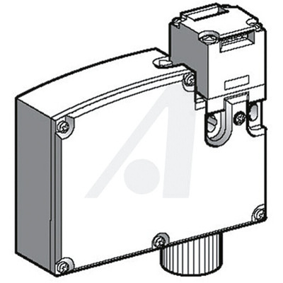 Telemecanique Sensors Preventa XCS-TE Series Key Safety Interlock Switch, IP67, Plastic Housing