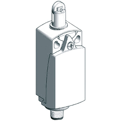 Telemecanique Sensors OsiSense XC Series Roller Plunger Limit Switch, NO/NC, IP66, IP67, DPST, Plastic Housing, 250V ac