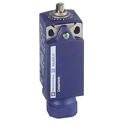 Telemecanique Sensors OsiSense XC Series Plunger Limit Switch, NO/NC, IP66, IP67, DPST, Plastic Housing, 240V ac Max,