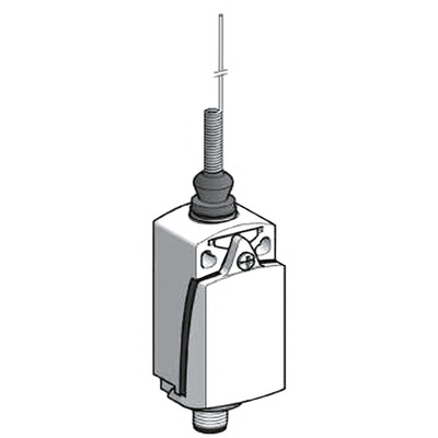 Telemecanique Sensors OsiSense XC Series Coil Spring Limit Switch, NO/NC, IP66, IP67, DPST, Zamak Zinc Alloy Housing,